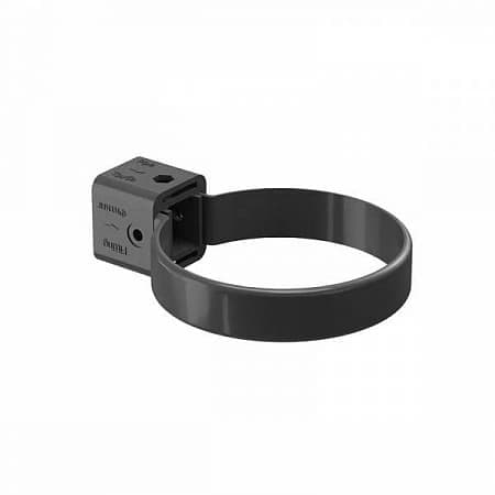 Хомут универсальный D85 мм Деке Премиум / Docke Premium, цвет графит (Ral 7024)