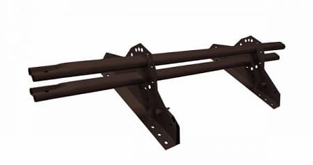 Снегозадержатель Grand Line (Гранд Лайн) для фальцевой кровли 3.0 м, цвет RAL 8017 (шоколад)