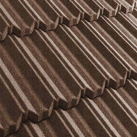 Композитная черепица Метротайл (Metrotile) серия MetroClassic, цвет пустыня, 1330х410 мм