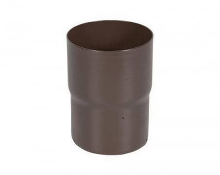 Соединитель трубы D100 Aquasystem Pural, RR 32 темно-коричневый