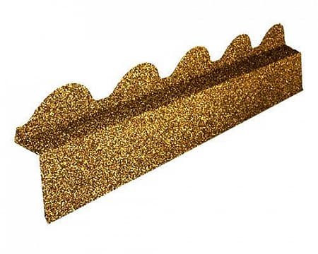 Карнизная планка Метротайл (Metrotile) Romana, цвет желтый, 1100 мм