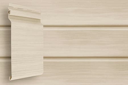 Сайдинг виниловый Natural-Брус Grand Line Тундра S7, 3х0,182 м, береза