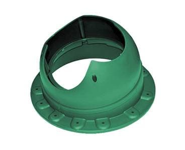 Проходной элемент Base-VT Seam 110 Krovent (Кровент) для мягкой и фальцевой кровли, зеленый