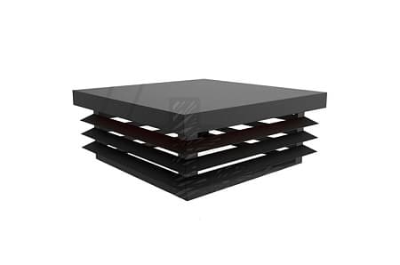 Колпак дымник 4For Pipe Австрия Зальцбург, 510х510 мм, PE, RAL 8017 коричневый