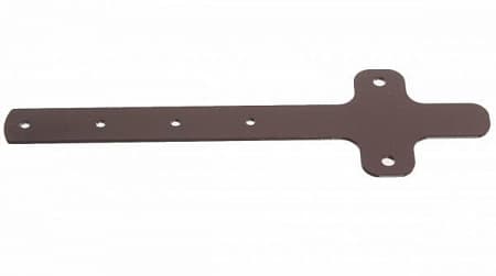 Удлинитель кронштейна металл Элит Альта Профиль, D125 мм, коричневый