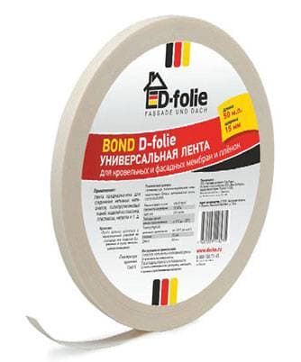 Лента двусторонняя безоосновная Docke﻿ / Деке, 50 м.п. х 15мм