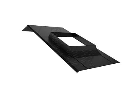 Юбка 4For Pipe Британия Дуглас, 380х380 мм, титаноцинк