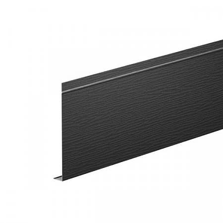 Ветровая планка (L-профиль) AQUASYSTEM, 0.5 PURAL MATT, 300х2000 мм, RR 33 черный