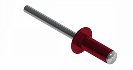 Заклепка Гранд Лайн / Grand Line, Pe, 3,2х8 мм, цвет RAL 3005 (вишня)