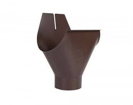 Воронка желоба D150/100 Aquasystem Pural, RR 32 темно-коричневый