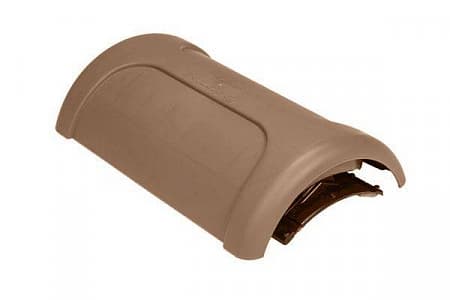 Коньковый аэратор PELTI-KTV-harja Vilpe (Вилпе) для металлической кровли, коричневый