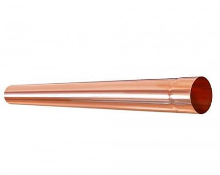 Труба водосточная D100 Aquasystem, 3 м, медь