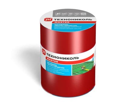 Самоклеющаяся герметизирующая лента NICOBAND (Никобенд) Технониколь, 10000х200 мм, цвет красный