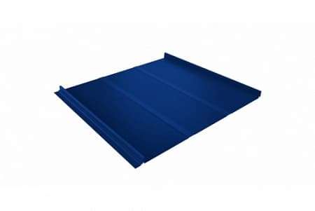 Кликфальц Line Гранд Лайн / Grand Line, PE 0.45, цвет RAL 5005 (сигнально-синий)