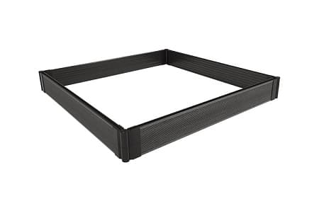 Садовый бордюр из ДПК GRINDERDECO, 125х2000 мм, асфальт