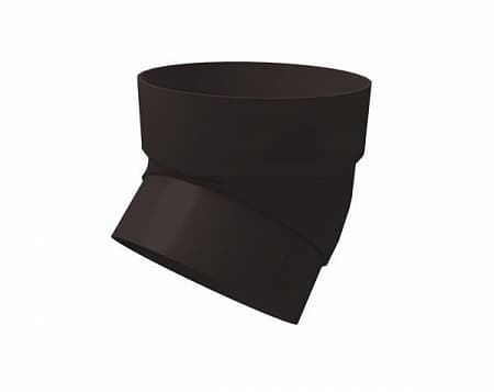 Колено трубы 45º ПВХ Grand Line 87 мм, RR 32 коричневый