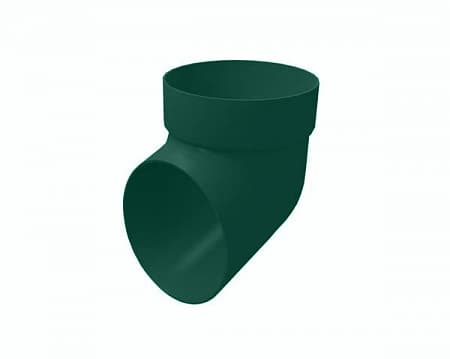 Колено сливное ПВХ Grand Line 87 мм, RAL 6005 зелёный мох