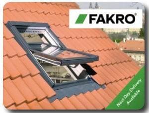 Деревянное мансардное окно со среднеповоротным открыванием FTT U6 Thermo Fakro размер 66х140