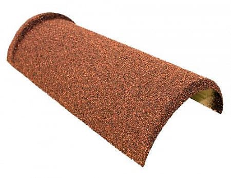 Конек Gerard полукруглый, 430х205 мм, tuskany (181)