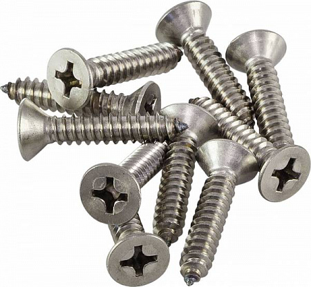 Саморезы 4/45 конструкционные с потайной головкой Decover, упаковка 200 шт.