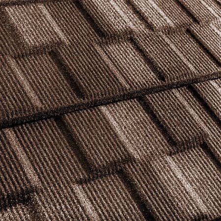 Композитная черепица Метротайл (Metrotile) серия MetroViksen, цвет Пустыня, 1330х410 мм