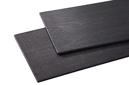 Фиброцементная фасадная доска Фибратек, 3000х300х8 мм, графит