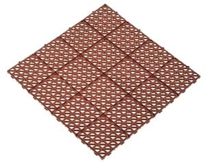 Универсальная решетка Альта-Профиль, 333х333х10 мм, цвет коричневый