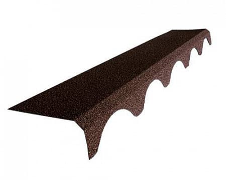 Подконьковый элемент Метротайл (Metrotile) Romana, цвет айрон-барк, 1110 мм