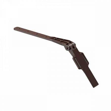 Крепление регулируемое D120/85 мм Деке Премиум / Docke Premium, цвет шоколад (Ral 8019)