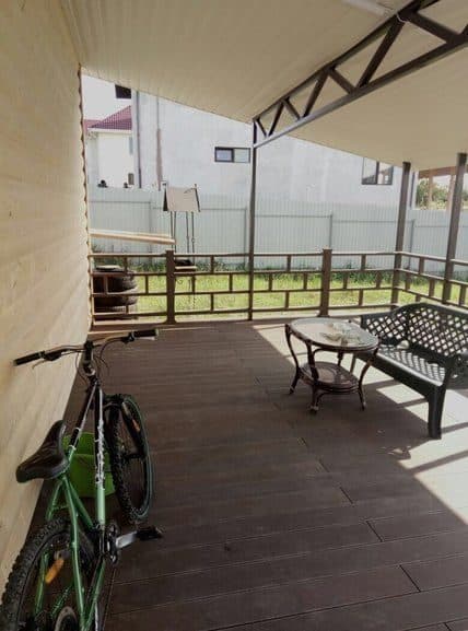 Террасная доска UnoDeck Ultra (пустотелая, шовная), 4000x150x24 мм, венге