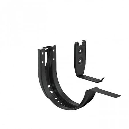 Крюк крепления короткий регулируемый (в комплекте) D125 Aquasystem Pural Matt, RR 33 черный