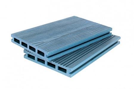 Террасная доска Grand Line 3D, 4000x140x22 мм, синий