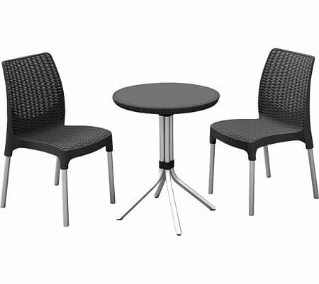 Набор для балкона Chelsea set Keter (Кетер), цвет графит