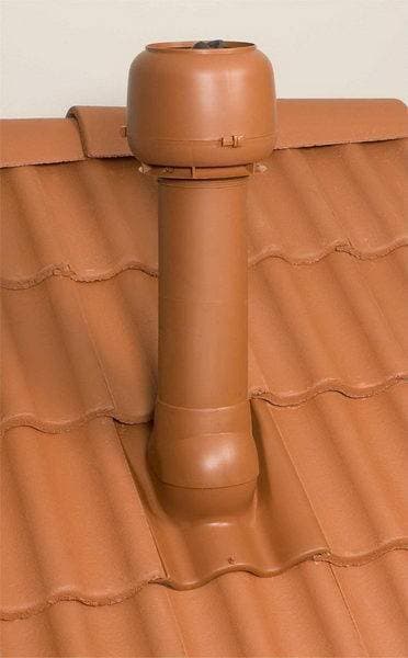 P-Вентилятор E120/125/700 Vilpe (Вилпе), воздушный поток около 430 м3\ч, зеленый