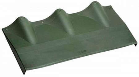 Проходной элемент MUOTOKATE Vilpe (Вилпе) примыкание для м/ч с черепичным профилем, зеленый