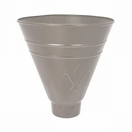 Воронка водосборная круглая D100 Aquasystem Pural, RR 20 мраморно-белый