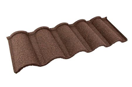 Композитная черепица Grand Line Palermo, капучино, 375х1080 мм