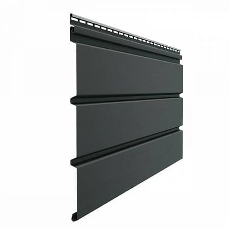 Софит Docke Premium сплошной, 3.0*0.305 м, графит