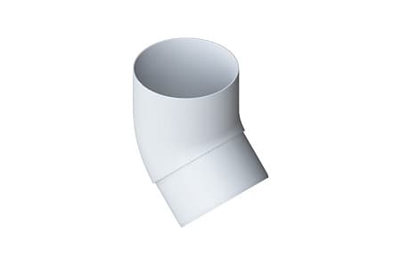 Колено трубы 45° ПВХ Элит Альта Профиль, D95 мм, белый