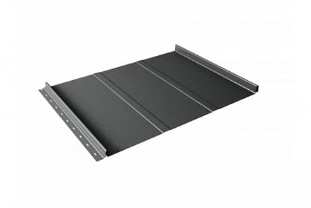 Кликфальц Line Гранд Лайн / Grand Line, Satin 0.5, цвет RAL 7016 (антрацитово-серый)