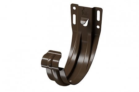 Карнизный крюк Docke STAL PREMIUM D125, RAL 8017 каштан