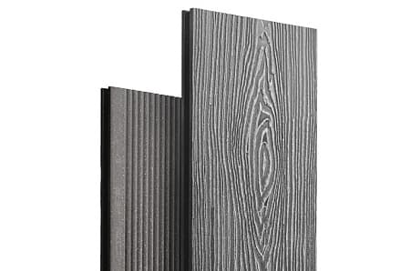 Террасная доска Qiji Premium, 3000x140x22 мм, серый