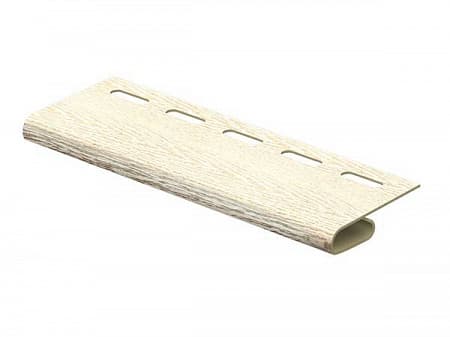 Завершающая планка Timberblock Ю-Пласт, ясень золотистый, 3050 мм