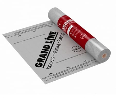 Мембрана супердиффузионная Lite Grand Line / Гранд Лайн, 1,5 x 46,6 м