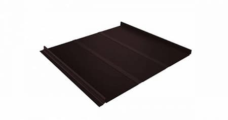 Кликфальц Line Гранд Лайн / Grand Line, PurLite Matt 0.5, цвет RAL 8017 (шоколад)