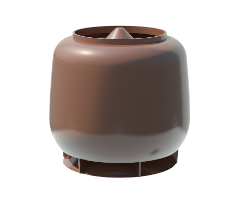 Колпак D110 Технониколь, цвет коричневый