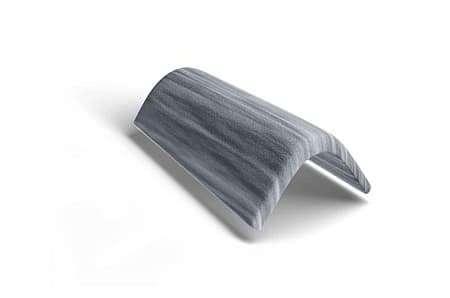 Торцевая черепица Kriastak, серый Antik