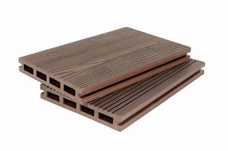 Террасная доска Grand Line 3D, 4000x140x22 мм, какао