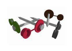 Гвоздь с закрывающейся шляпкой Ондалюкс (Ондура), цвет коричневый