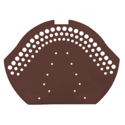 Коньковая заглушка, ПВХ BWK, цвет коричневый